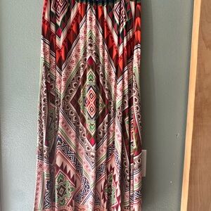 Flying Tomato Maxi Skirt - Multicolor